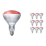 Multipack 10x Philips BR125 E27 Reflector 250W | Infrared