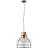 Brilliant Avia Pendant Metal Wood Black | 350mm - Suitable for 1x E27
