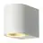 D'Lite Wall Light Vossem Aluminium White| IP54 - Suitable For 1x GU10 