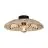 Good&Mojo Ceiling Light Andros Natural/White | Suitable for 1x E27 