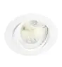 Any Lamp Recessed Spot Circular Tiltable White | Cutout 75mm - GU5.3 Socket