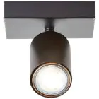 Brilliant Jello Ceiling Light Metal Matt Black 4.5W 345lm - 830 Warm White | Incl. 1x GU10