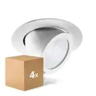 Multipack 4x Noxion LED Downlight Forza White 35W 3100lm 36D - 940 Cool White | 168mm - Best Colour Rendering