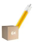 Multipack 6x Osram LED Slim Line R7S LED R7S 118mm Clear 8W 806lm - 840 Cool White | Replaces 60W