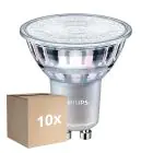 Multipack 10x Philips MASTER Value LED Spot GU10 PAR16 3.7W 365lm 60D - 930 Warm White | Best Colour Rendering - Dimmable - Replaces 50W